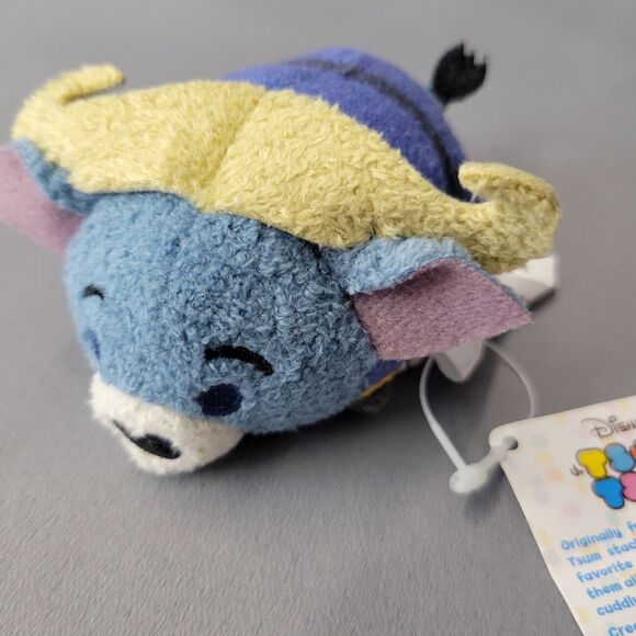 Tsum Tsum Zootopia Plush Chief Bogo Buffalo Police Cop Blue Mini 3.5" Toy New - Picture 1 of 16